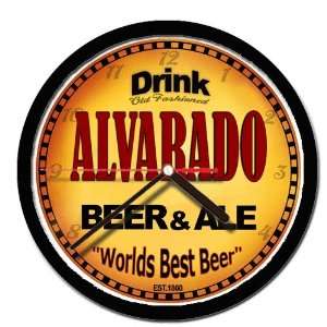  ALVARADO beer and ale wall clock: Everything Else