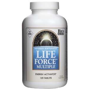   Naturals Life Force Multiple No Iron, 120 Tabs: Health & Personal Care