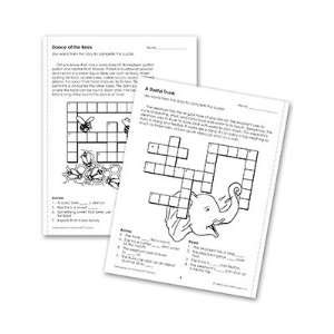  Edupress Ep 186r Comprehension Crosswords Book Gr 2 Toys & Games
