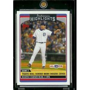   Topps Update #189 Kenny Rogers PH Detroit Tigers: Sports & Outdoors