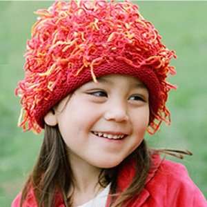   Designer Baby Toddler Girls Firecracker Shaggy Mop Top Hat 6M 4T: Baby