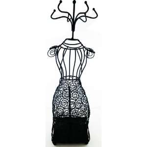   Jewelry Holder   Wire Mannequin Necklace Holder: Toys & Games