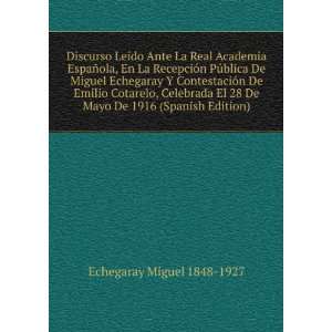   De Mayo De 1916 (Spanish Edition) Echegaray Miguel 1848 1927 Books