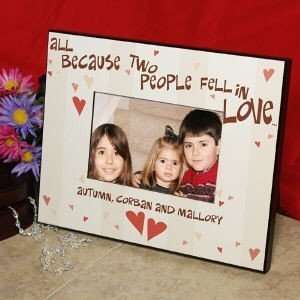   Love Family Picture Frame Valentines Picture Frame: Home & Kitchen