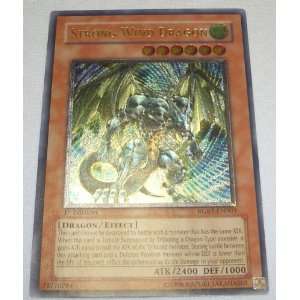  Yugioh RGBT EN003 Strong Wind Dragon Ultimate Rare Toys & Games