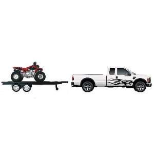  New Ray 1/43 Diecast Ford F 250 W/Trailer Toys & Games
