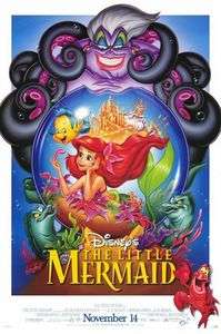 Little Mermaid Original Movie Poster,18.5X27  