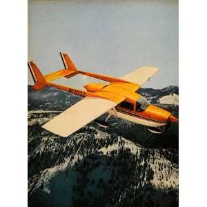  1963 Ad Cessna Skymaster Center Line Thrust Airplane 