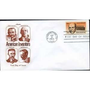 American Inventors Stamps Envelope