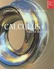 Calculus With Analytic Geometry by Ron Larson, Robert P. Hostetler and 