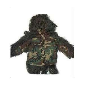  Sniper Ghillie Suit Jacket Woodland Small Sports 