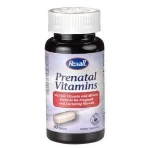  Rexall Prenatal Vitamins   Tablets, 60 ct: Health 