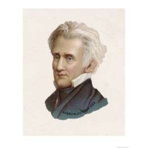 Andrew Jackson 7th President of the United States Giclee Poster Print 