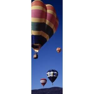 Low Angle View of Hot Air Balloons Flying in the Sky, Angel Fire, New 