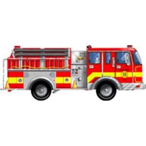  Pack MELISSA & DOUG FLOOR PUZZLE GIANT FIRE TRUCK: Everything Else