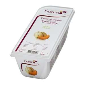 French Frozen Fruit Puree, Melon 2.2 lb. Grocery & Gourmet Food