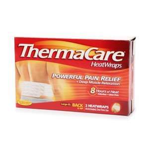  Thermacare Heat Wraps Lower Back & Hip ( L XL) 2 ct 