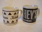 HERSHEY FOODS CORP. HERSHEYS KISSES COFFEE CUP / MUG 1980 AND HERSHEY 