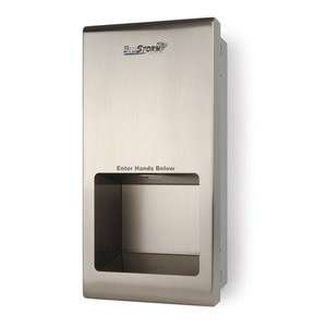   Hand Dryer, Automatic, Stainless Steel, 110/20 Volt by Palmer Fixture