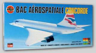 BAC AEROSPATIALE CONCORDE   Airfix 1/144 Kit #6182  