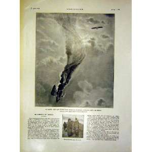  Sketch Aeroplane Roland Garros Battle Sky French 1915 