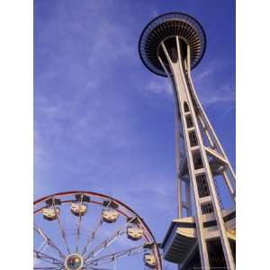  Amusement Park Ride at Seattle Center, Seattle, Washington 