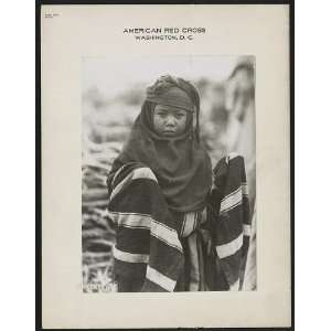   Red Cross,girl in traditional dress,Algeria,c1918