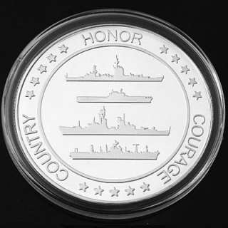 Rare U.S Navy Silver Commemorative Coin NS01  
