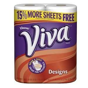 Viva Paper Towels, Designs, 2 ea:  Kitchen & Dining