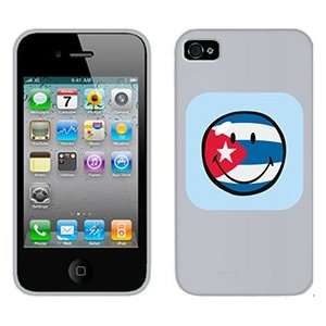  Smiley World Cuban Flag on Verizon iPhone 4 Case by 