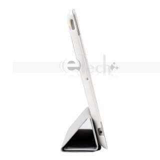   Smart Leather Case Cover With Hard Case for Apple iPad 2 Wake Up Sleep