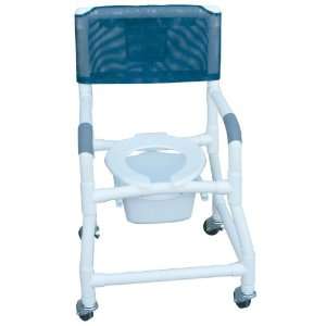   118 3 FS SQ PAIL Shower  Commode Chair