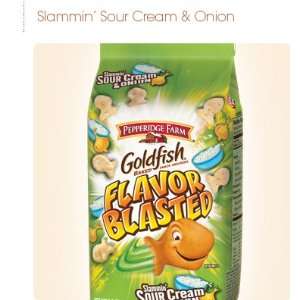 Pepperidge Farm Goldfish, Flavor Blasted, Slammin Sour Cream & Onion 