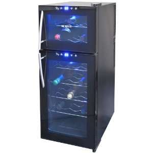   Thermoelectric Wine Cooler With Dual Temperature Zones Appliances