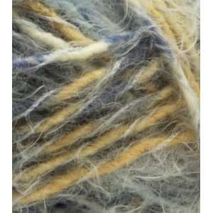  Sensations Angel Hair Yarn  Blue/Taupe Stripe