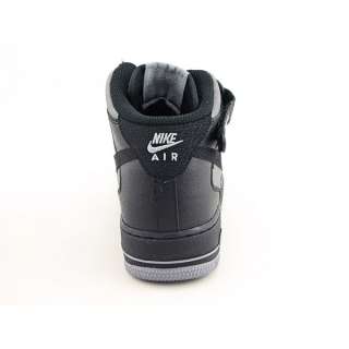 Nike Air Force 1 Mid Mens SZ 7 Black/Stealth Grey Basketball Shoes 