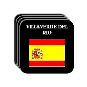 Spain [Espana]   VILLAVERDE DEL RIO Set of 4 Mini Mousepad Coasters