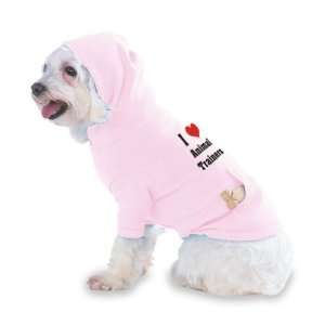  I Love/Heart Animal Trainers Hooded (Hoody) T Shirt with 