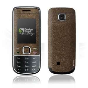  Design Skins for Nokia 2700 Classic   Brown Leather Design 