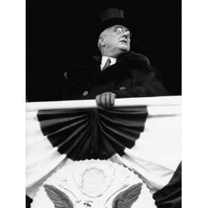  President Franklin D. Roosevelt During His Inauguration 