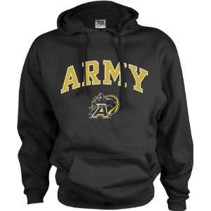  Army Black Knights Perennial Hooded Sweatshirt: Sports 