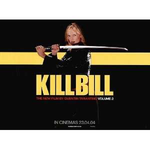  Kill Bill Volume 2   Original Movie Poster   12 x 16 