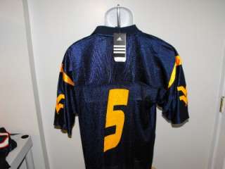 NEW West Virginia #5 Mountaineers XLarge XL Jersey *ZY  