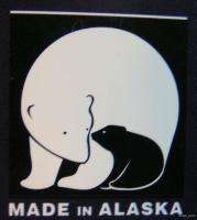 Alaska Ulu Walnut Handle Inupiat Knife POLAR BEAR  