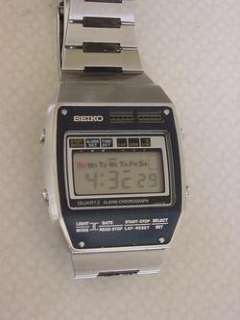 Vintage Seiko LCD Watch A158 502A  