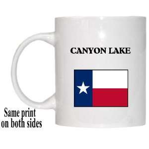    US State Flag   CANYON LAKE, Texas (TX) Mug 