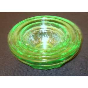    Nesting Spice Bowls   Indiana Depression Glass 