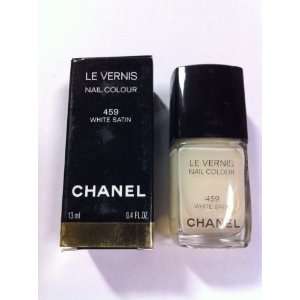  Chanel Le Vernis Nail Colour White Satin 459: Beauty