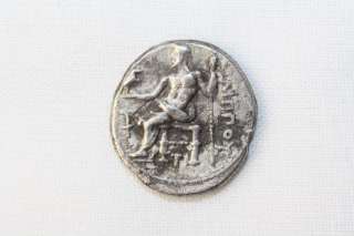 GREEK ALEXANDER THE GREAT SILVER DRACHM   336 323 BC  