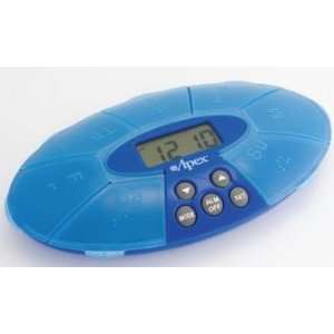  Weekly Pill Timer Turtle XL with Reminder Alarm Health 